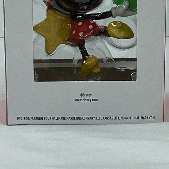 Hallmark Minnie Mouse Ornament with Red and White Accents - Picture 8 of 15